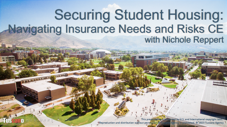 Securing Student Housing: Navigating Insurance Needs and Risks CE